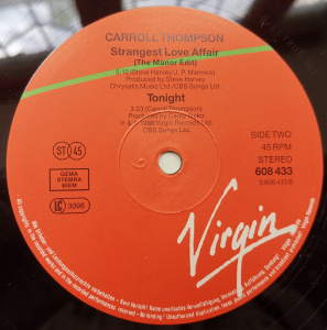Carroll Thompson – сингъл Strangest Love Affair - Img 3