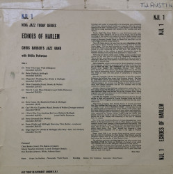 Chris Barber's Jazz Band With Ottilie Patterson – албум Echoes Of Harlem - Img 2