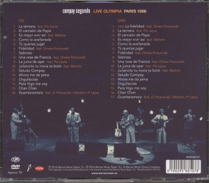 Compay Segundo – албум Olympia Paris 1998: Official Live Recording (CD) - Img 2