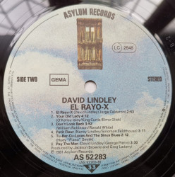 David Lindley – албум El Rayo-X - Img 2