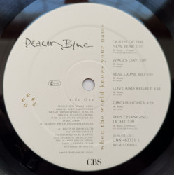 Deacon Blue – албум When The World Knows Your Name - Img 3