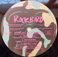 Debbie Harry – албум Rockbird - Img 3