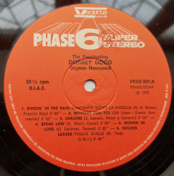 Dorsey Dodd – албум The Fascinating Dorsey Dodd Organo Hammond - Img 3