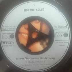 Dorthe Kollo ‎– сингъл Er War Student In Heidelberg - Img 3