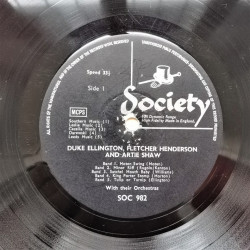 Duke Ellington / Fletcher Henderson / Artie Shaw – Duke Ellington, Fletcher Henderson, Artie Shaw And Their Orchestras - Img 2