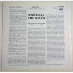 Eddie Lang & Joe Venuti ‎– албум Stringing The Blues Vol.1 - Img 2