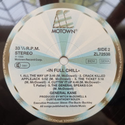 General Kane – албум In Full Chill - Img 3