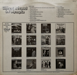 Gilbert Bécaud – албум Bécaud À L'Olympia - Img 2