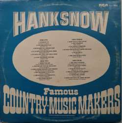 Hank Snow ‎– албум Famous Country Music Makers Vol. II - Img 2