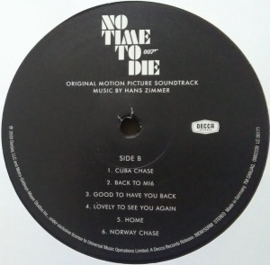 Hans Zimmer – албум No Time To Die (Original Motion Picture Soundtrack) - Img 6