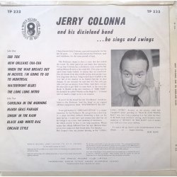 Jerry Colonna And His Dixieland Band ‎– албум He Swings And He Sings - Img 2