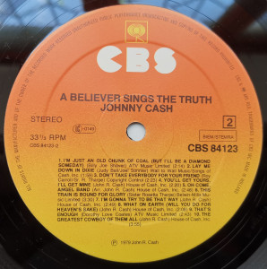 Johnny Cash – албум A Believer Sings The Truth - Img 3