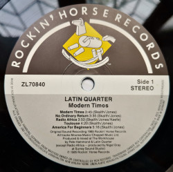 Latin Quarter ‎– албум Modern Times - Img 3