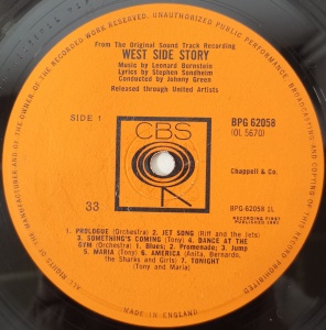 Leonard Bernstein – албум West Side Story (The Original Sound Track Recording) - Img 3