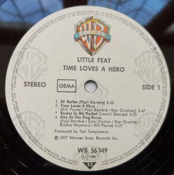 Little Feat ‎– албум Time Loves A Hero - Img 3