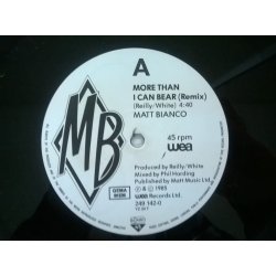 Matt Bianco ‎– сингъл More Than I Can Bear (Remix) - Img 4