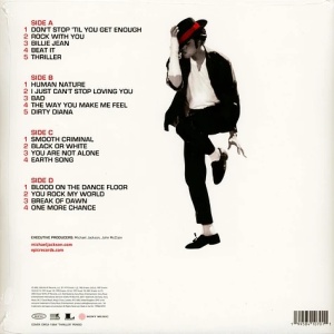 MICHAEL JACKSON - NUMBER ONES (BLACK VINYL) (2 x LP) - Img 2