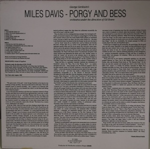 Miles Davis – албум Porgy And Bess - Img 2