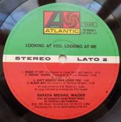 Narada Michael Walden – албум Looking At You, Looking At Me - Img 3