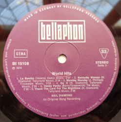 Neil Diamond – албум World Hits - Img 3
