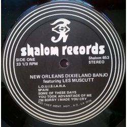 New Orleans Dixieland Banjo Featuring Les Muscutt ‎– албум New Orleans Dixieland Banjo Featuring Les Muscutt - Img 3