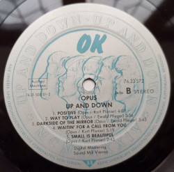 Opus ‎– албум Up And Down - Img 3