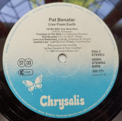 Pat Benatar – албум Live From Earth - Img 3