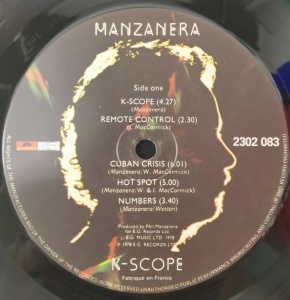 Phil Manzanera – албум K-Scope - Img 3