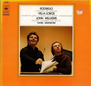 Rodrigo / Villa-Lobos - John Williams, Daniel Barenboim, English Chamber Orchestra – албум Concierto De Aranjuez / Concerto For Guitar