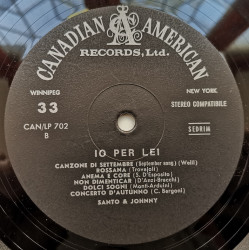 Santo & Johnny – албум Io Per Lei - Img 3