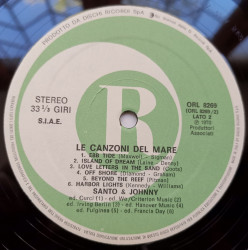 Santo & Johnny – албум Le Canzoni Del Mare - Img 3