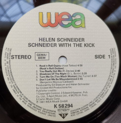Schneider With The Kick – албум Schneider With The Kick - Img 3