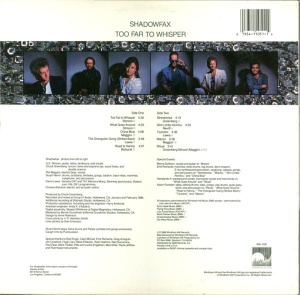 Shadowfax – албум Too Far To Whisper - Img 2