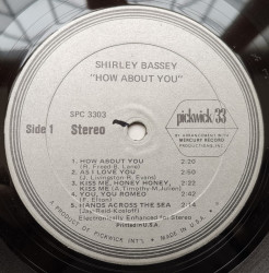 Shirley Bassey – албум How About You? - Img 3