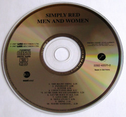 Simply Red – албум Men And Women (CD) - Img 3
