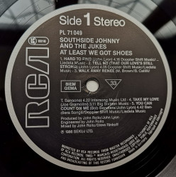 Southside Johnny And The Jukes – албум At Least We Got Shoes - Img 3