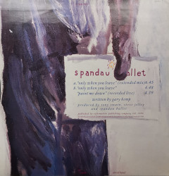 Spandau Ballet – сингъл Only When You Leave - Img 2