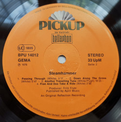 Steamhammer ‎– албум Steamhammer - Img 3