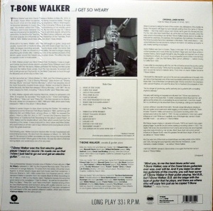 T-Bone Walker – албум I Get So Weary - Img 2
