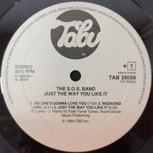 The S.O.S. Band – албум Just The Way You Like It - Img 2