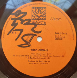 Titus Groan – албум Titus Groan - Img 3
