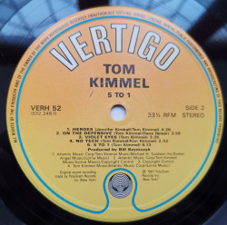 Tom Kimmel – албум 5 To 1 - Img 2