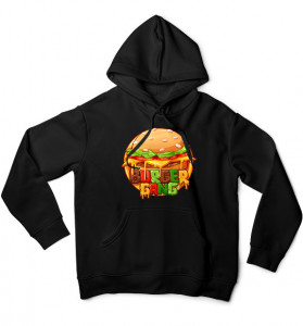 Hanorac cu gluga Burger Gang Basic - SALE%