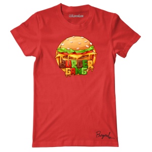 Tricou Burger Gang - cu Autograf - SALE%