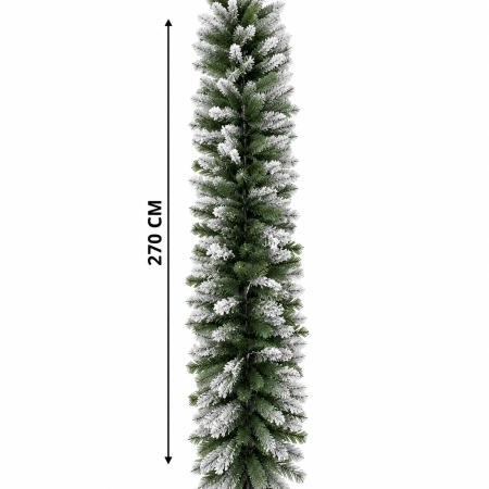 Ghirlanda decorativa din brad artificial 270cm, OLD-124-270 - Img 2