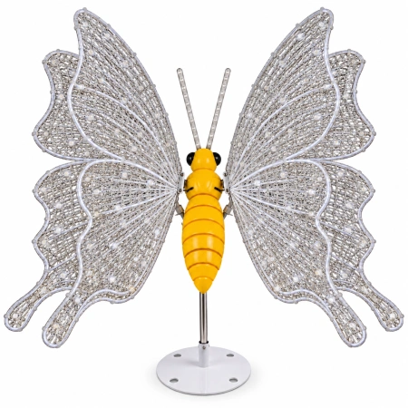 Fluture decorativ LED cu mișcare – 60 cm – flash, OLD 524-F - Img 5