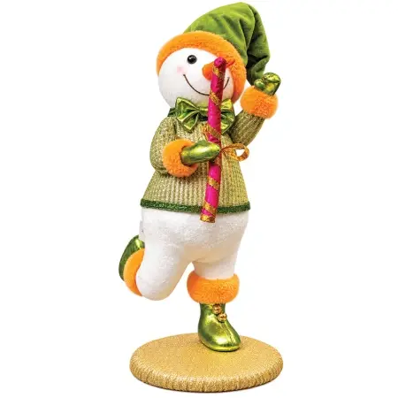 Om de zăpadă verde – 25 × 21 × 47 cm, DE-401 - Img 2