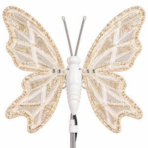 Fluture decorativ iluminat cu mișcare – 30 cm , OLD 510-30-CLD - Img 3