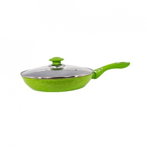 Tigaie universala Wellberg, cu interior antiaderent, diametru 26 cm, WB-2266-26G - Img 2