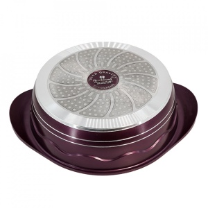 Cratita din Granit cu capac 28 cm , Rockland DST28-BR - Img 2